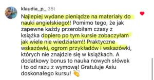 klaudia kurs czasy opinia